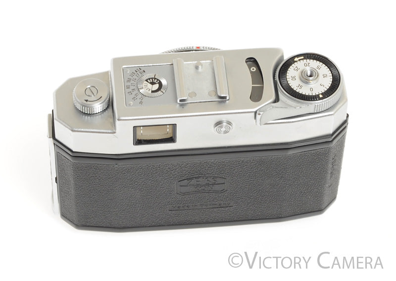 Zeiss Ikon Contina 35mm Camera w/ 45mm f2.8 Lens -Jammed, As is- - Victory Camera