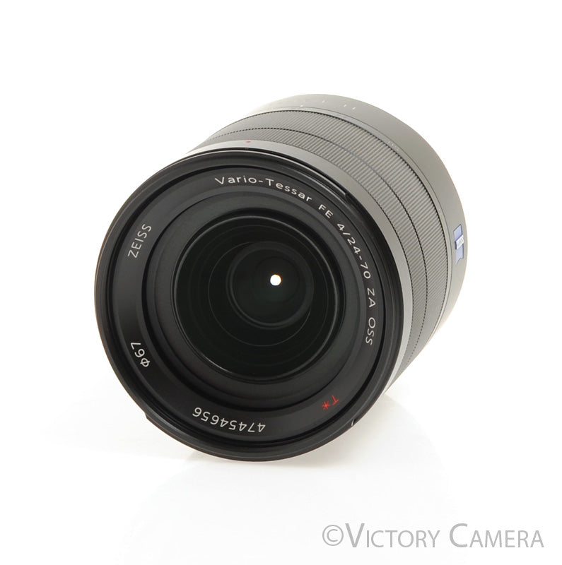 Sony Zeiss Vario-Tessar FE 24-70mm f4 T* E Mount Full Frame Zoom Lens