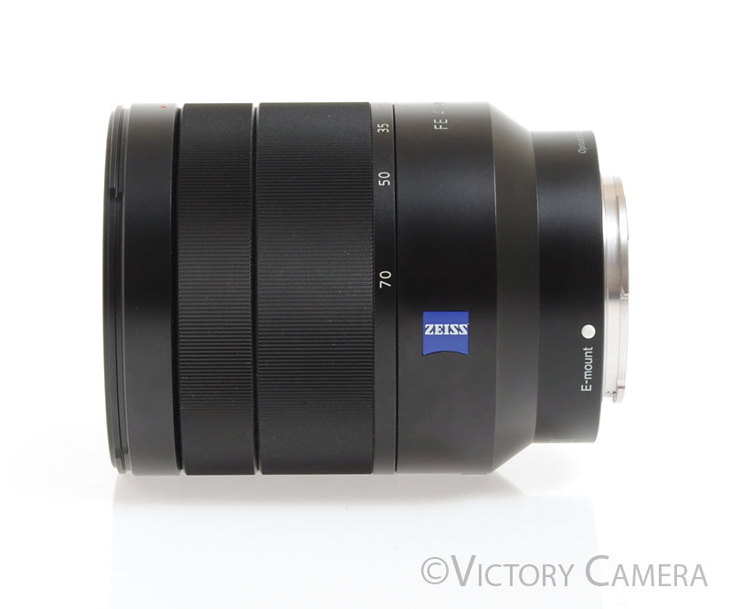 Sony Zeiss Vario-Tessar FE 24-70mm f4 T* E Mount Full Frame Zoom Lens -Clean- - Victory Camera