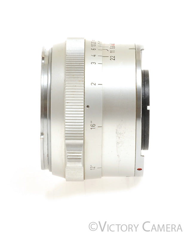 Zeiss Distagon 35mm f4 Wide Angle Prime Lens for Contarex [EX+] - Victory Camera