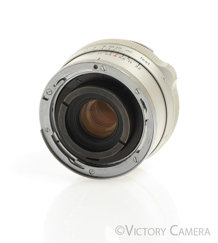 Zeiss Distagon 35mm f4 Wide Angle Prime Lens for Contarex [EX+] - Victory Camera