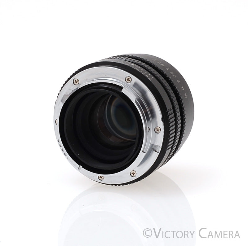 Contax Carl Zeiss Planar 45mm f2 Leica M Mount Lens - Cool- [EXC] - Victory Camera