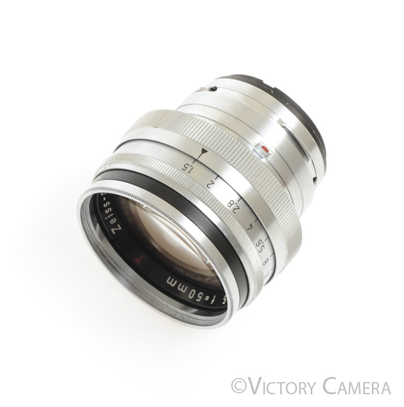 Zeiss Opton 50mm 5cm f1.5 Sonnar Lens for Contax Rangefinder [EXC+] - Victory Camera
