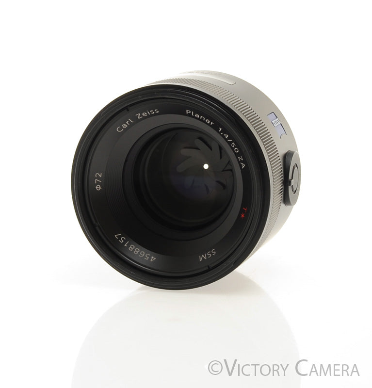 Sony Zeiss 50mm f1.4 Planar ZA T* SSM Prime Lens for A-Mount [EXC] - Victory Camera