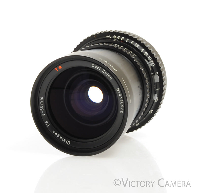 Hasselblad 50mm f4.0 Distagon Black C T* Wide Lens w/ Bubble [EXC+] - Victory Camera