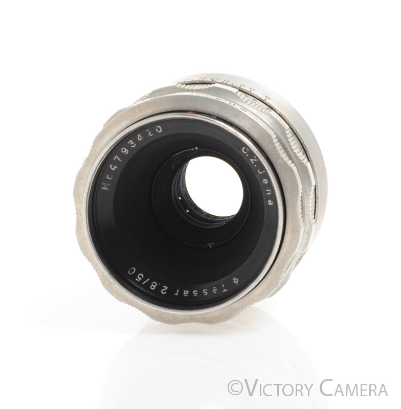 Zeiss Tessar 50mm f2.8 m42 Pentax Screw Mount Bubble Bokeh Lens - Victory Camera