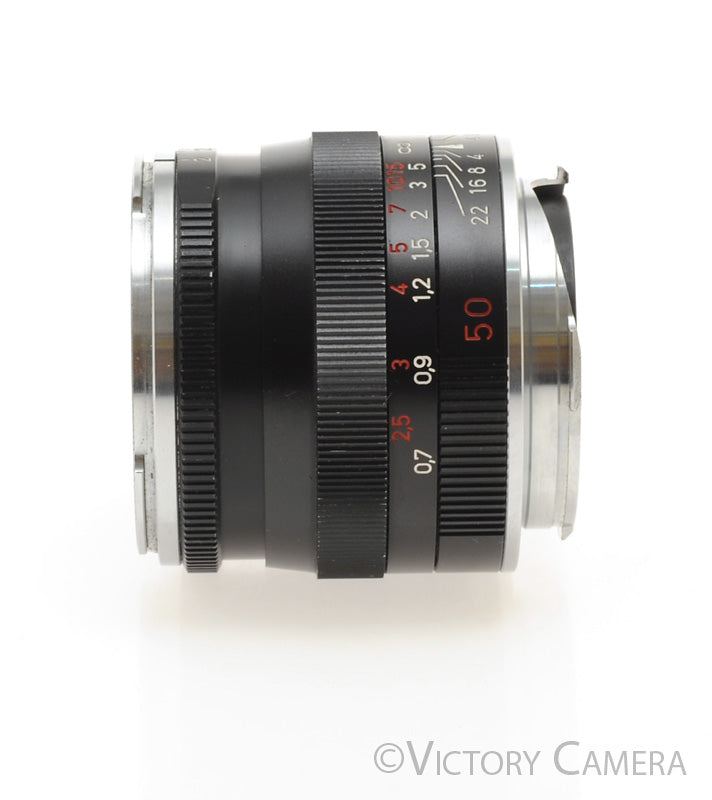 Zeiss Planar 50mm f2 ZM T* Black Prime Lens for Leica M Mount [EXC]