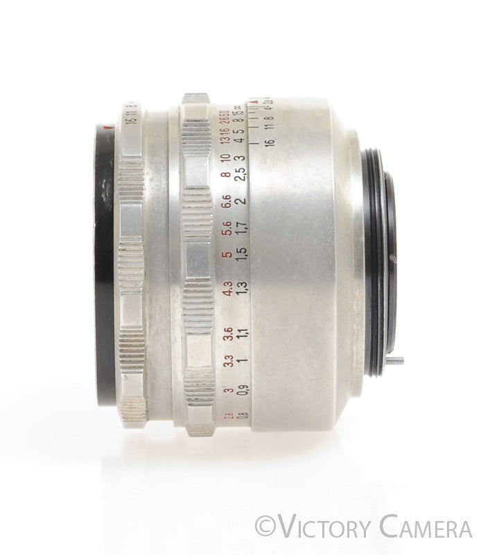 Zeiss Tessar 50mm f2.8 m42 Pentax Screw Mount Bubble Bokeh Lens - Victory Camera