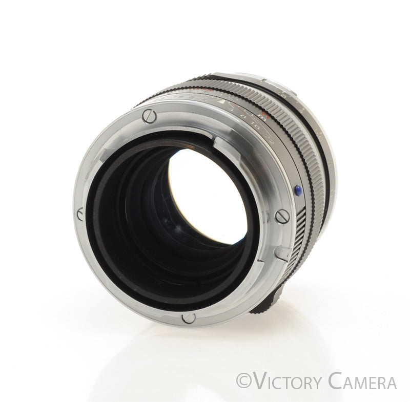 Zeiss Planar 50mm f2 ZM T* Black Prime Lens for Leica M Mount [EXC]