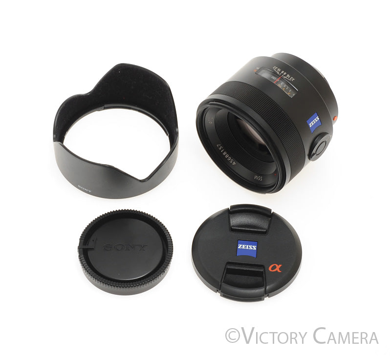 Sony Zeiss 50mm f1.4 Planar ZA T* SSM Prime Lens for A-Mount [EXC] - Victory Camera