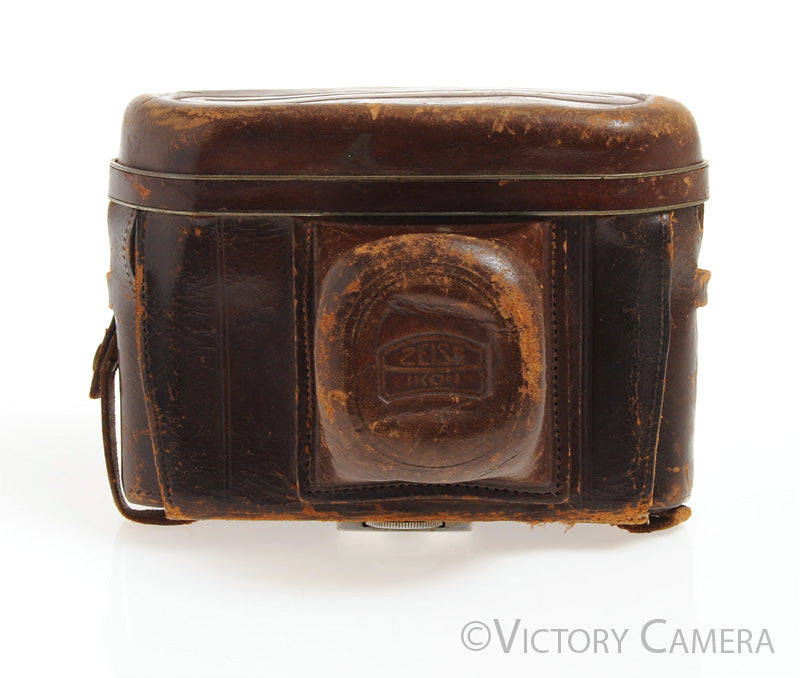 Contax Genuine Brown Leather Ever Ready Case for III Rangefinder [EXC-] - Victory Camera