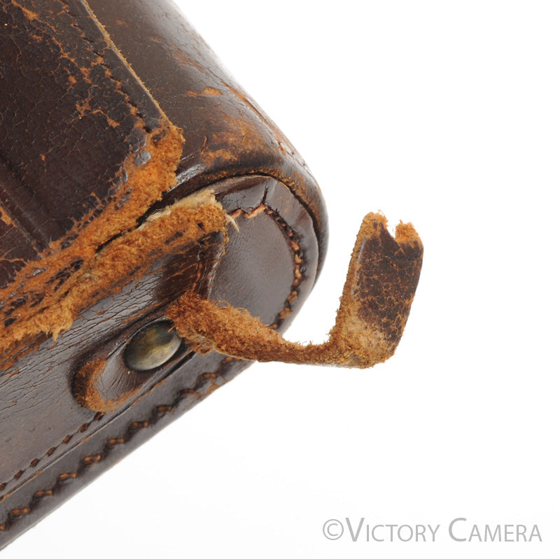 Contax Genuine Brown Leather Ever Ready Case for III Rangefinder [EXC-] - Victory Camera