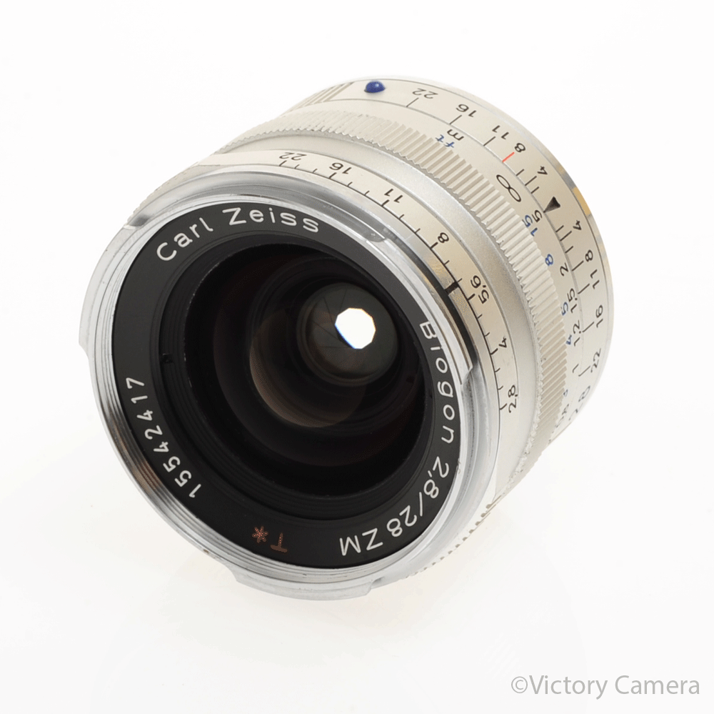 Zeiss Biogon 28mm f2.8 T* ZM Chrome Wide Angle Lens for Leica M [EXC-]