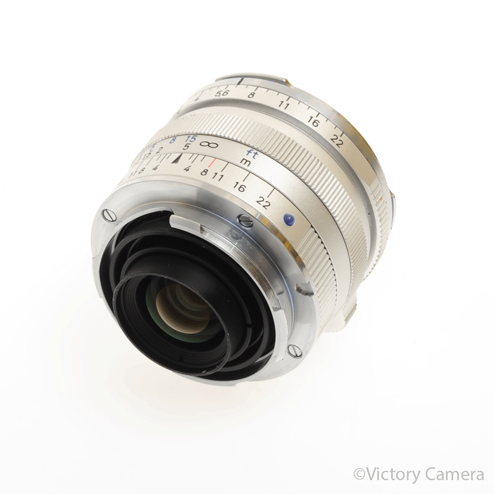Zeiss Biogon 28mm f2.8 T* ZM Chrome Wide Angle Lens for Leica M [EXC-]