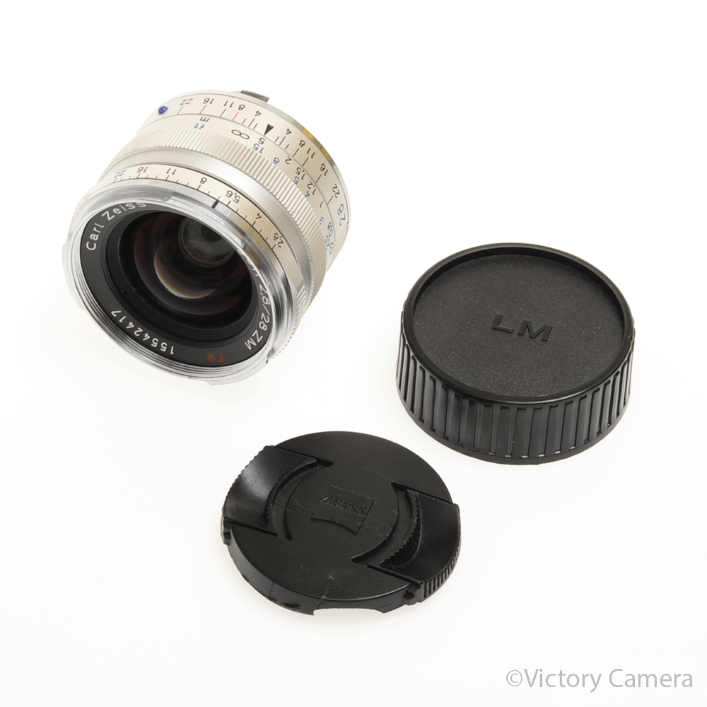 Zeiss Biogon 28mm f2.8 T* ZM Chrome Wide Angle Lens for Leica M [EXC-]