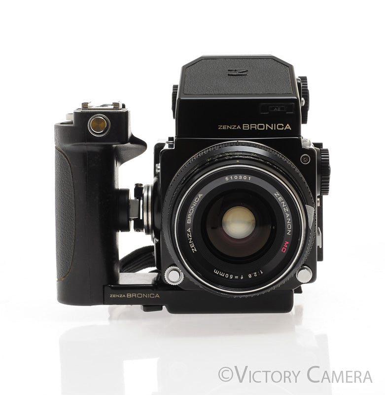 Zenza Bronica ETR Camera w/ 50mm f2.8 Lens 120 Back [EXC-] - Victory Camera