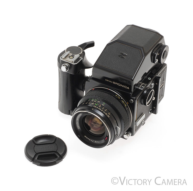 Zenza Bronica ETR Camera w/ 50mm f2.8 Lens 120 Back [EXC-] - Victory Camera