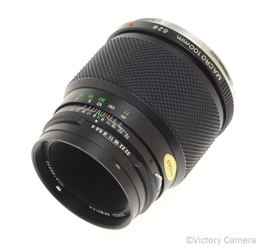 Zenza Bronica 100mm f4 Macro Zenzanon-E Lens for ETR ETRS ETRSi [EXC-] - Victory Camera