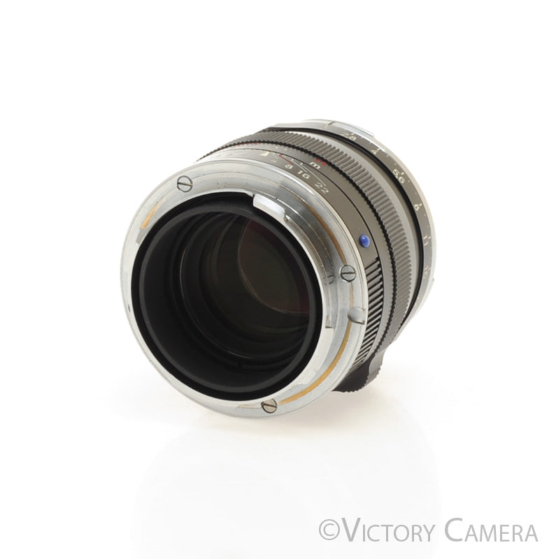 Zeiss Planar 50mm f2 ZM T* Black Prime Lens for Leica M Mount [EXC+] - Victory Camera