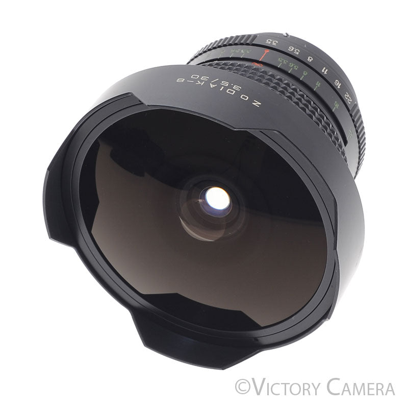 Zodiak-8 30mm f3.5 Fisheye Lens For Kiev 60 6x6 Camera [EXC+] - Victory Camera