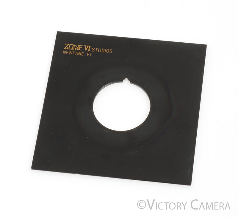 Vintage Zone VI Studios 4x5 Camera #0 Metal Lens Board 96mm x 99mm Wista Style [EXC] - Victory Camera