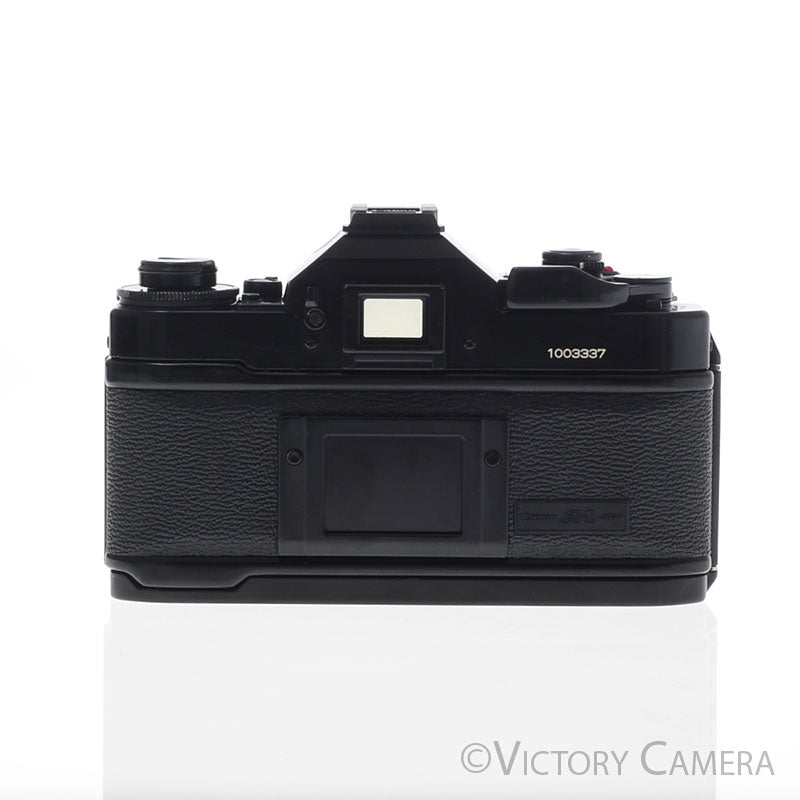 Canon A-1 A1 Black 35mm Film SLR Camera w/ 50mm f1.8 Lens -CLA'd- [EXC+] - Victory Camera