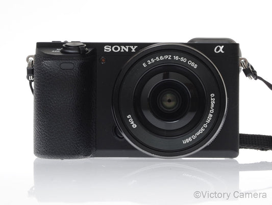 Sony Alpha a6500 24.2MP 4K Mirrorless Camera w/ 16-50mm Zoom Lens [MINT-] image 1