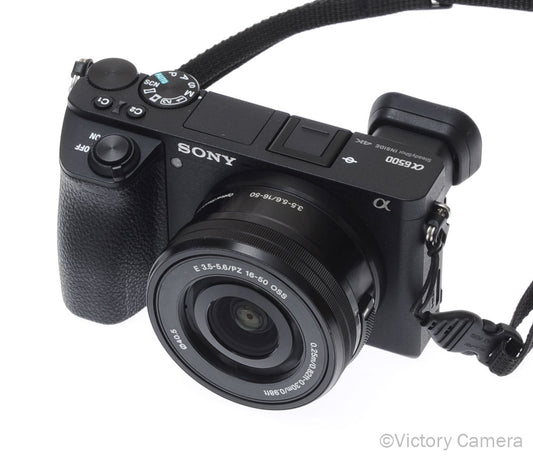 Sony Alpha a6500 24.2MP 4K Mirrorless Camera w/ 16-50mm Zoom Lens [MINT-] image 2