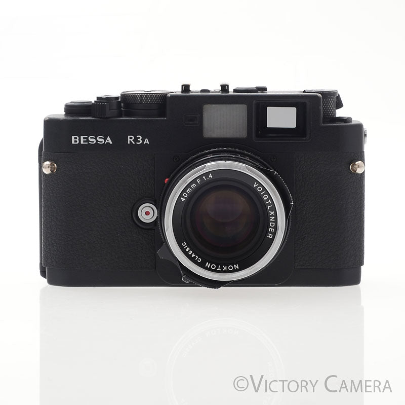 Voigtlander Bessa R3A Rangefinder with Nokton Classic 40mm f1.4 MC Lens [EXC] - Victory Camera