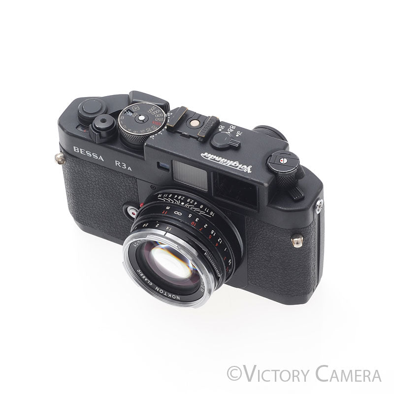 Voigtlander Bessa R3A Rangefinder with Nokton Classic 40mm f1.4 MC Lens [EXC] - Victory Camera