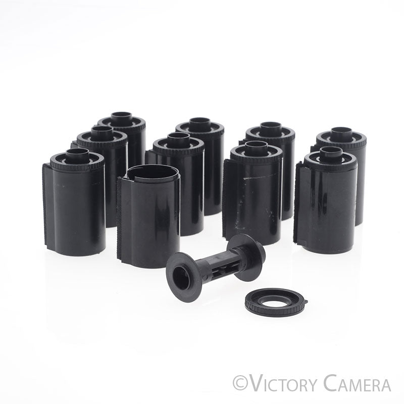 10x Reloadable Plastic 35mm Film Cassettes [EXC-] - Victory Camera