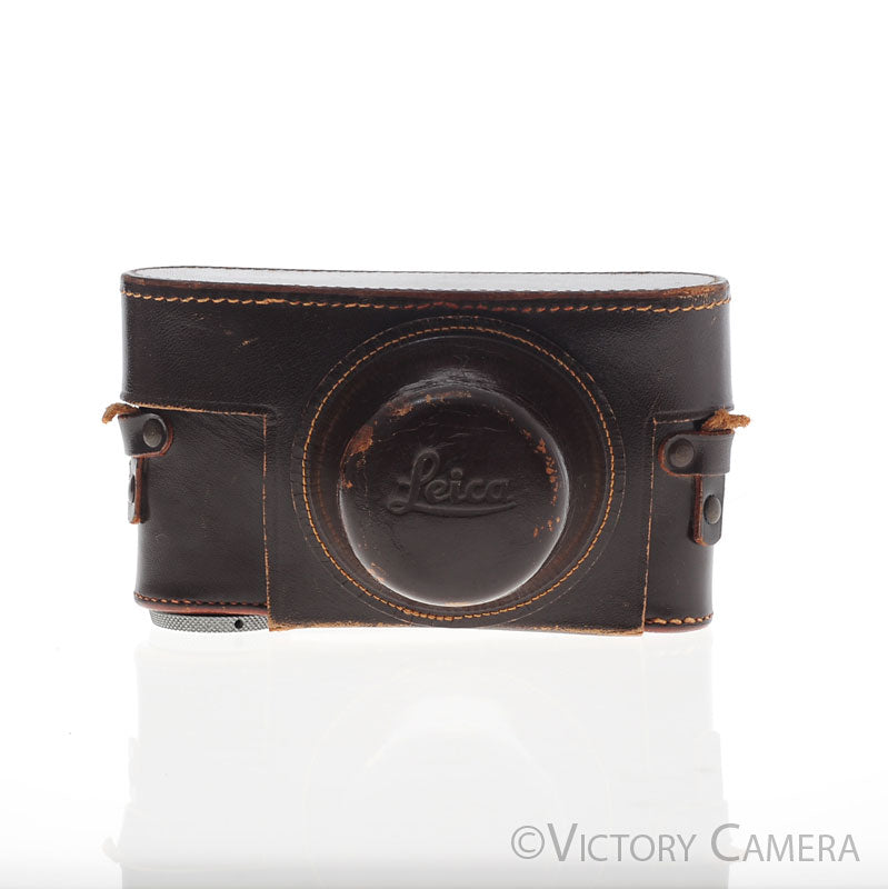 Leica Genuine Brown Leather Ever Ready Case for IIIA IIIB IIIC IIIF [EXC-] image 1