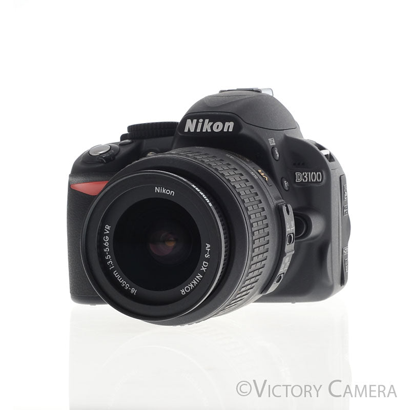 Nikon D3100 Digital Camera w/ 18-55mm Lens ~3450 Shots [EXC+] - Victory Camera