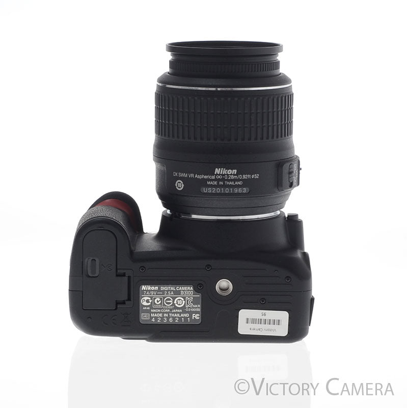 Nikon D3100 Digital Camera w/ 18-55mm Lens ~3450 Shots [EXC+] - Victory Camera