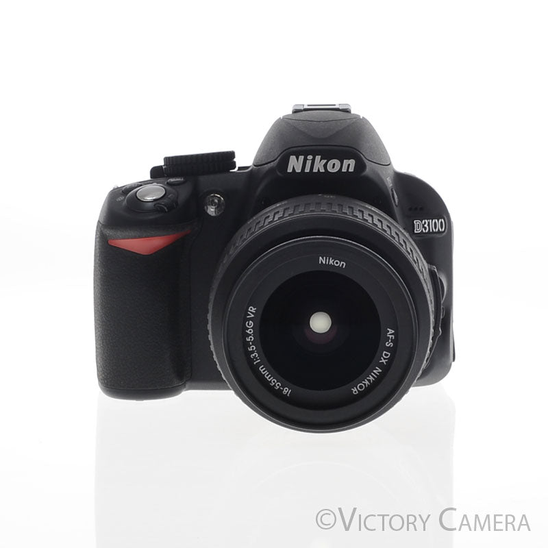 Nikon D3100 Digital Camera w/ 18-55mm Lens ~3450 Shots [EXC+] - Victory Camera