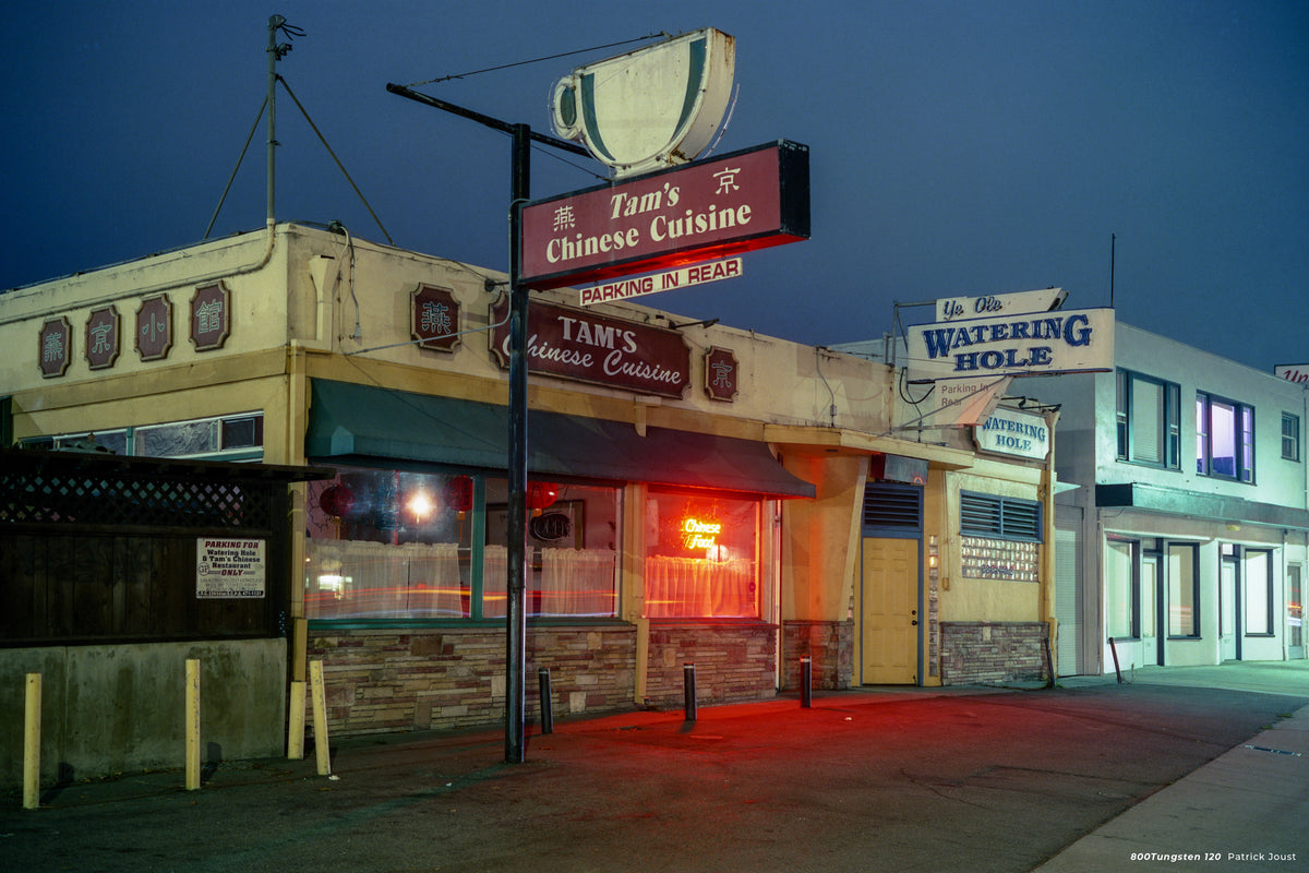 CineStill 800T Tungsten Color Negative Film (120) - Victory Camera