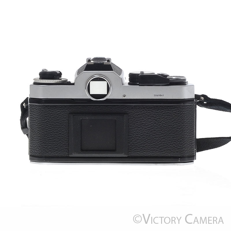 Nikon FE-2 FE2 Chrome 35mm Camera with 50mm f1.8 AI Lens [EXC] - Victory Camera