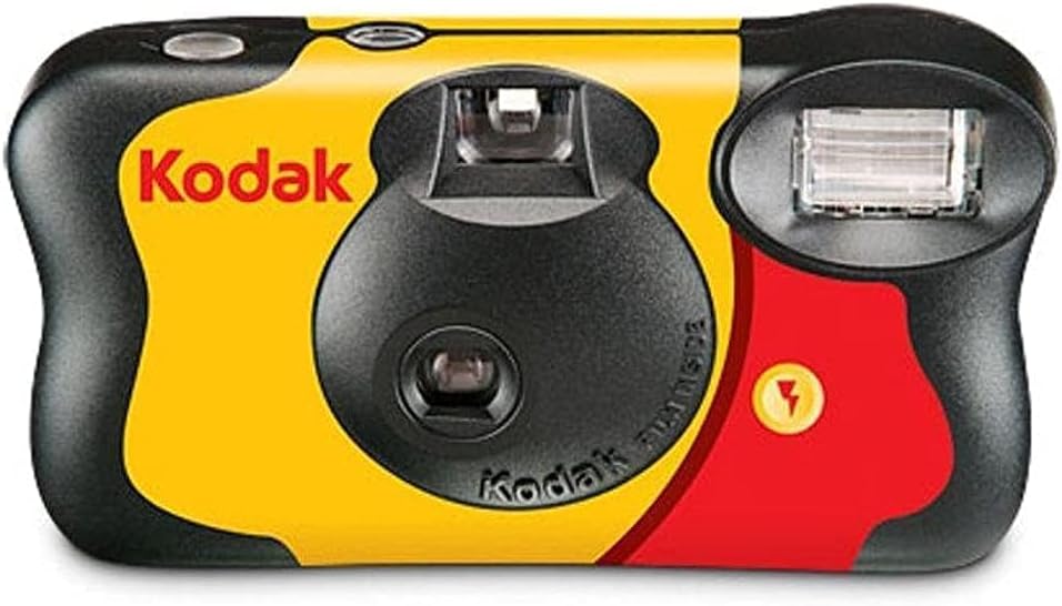 Kodak FunSaver 35mm One-Time-Use Disposable Camera (ISO-800) with Flash - 27 Exposures - Victory Camera
