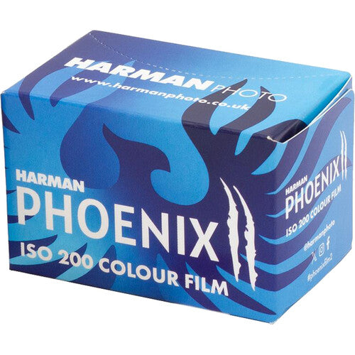 HARMAN technology Phoenix II 200 Color Negative Film (35mm Roll Film, 36 Exposures) - Victory Camera