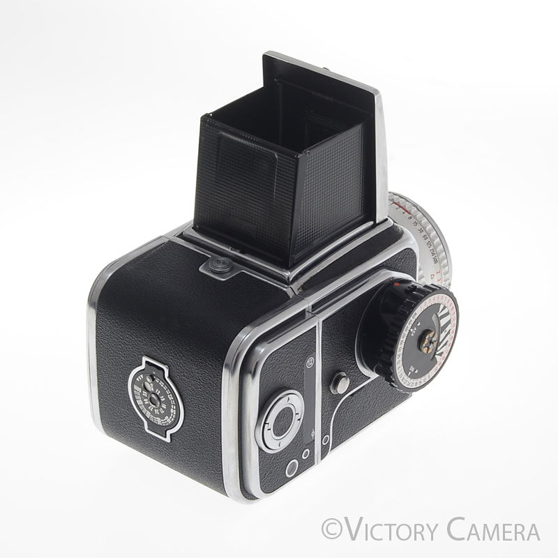 Hasselblad 500c Chrome Medium Format Camera w/ 80mm Lens 12 Back [EXC-] - Victory Camera