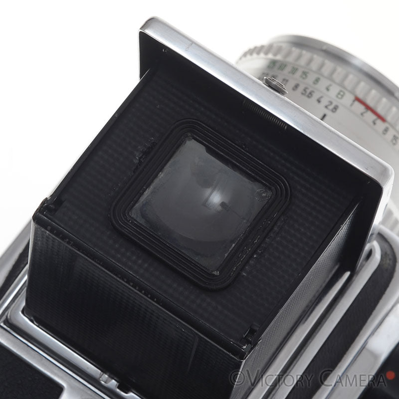 Hasselblad 500c Chrome Medium Format Camera w/ 80mm Lens 12 Back [EXC-] - Victory Camera