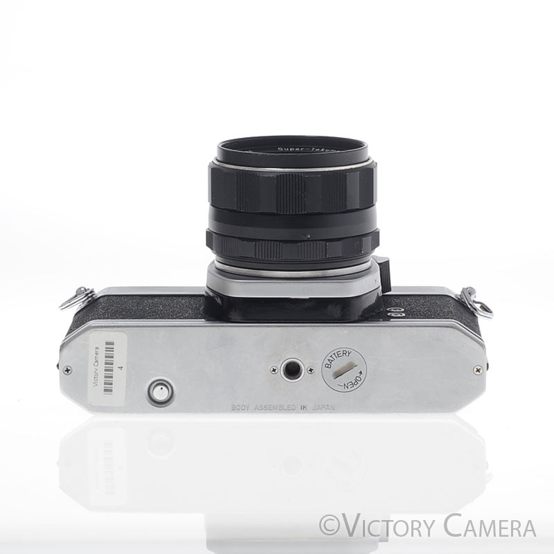 Pentax Spotmatic SP 1000 Chrome 35mm Camera 55mm f1.8 Lens -Good Meter- [EXC+] - Victory Camera