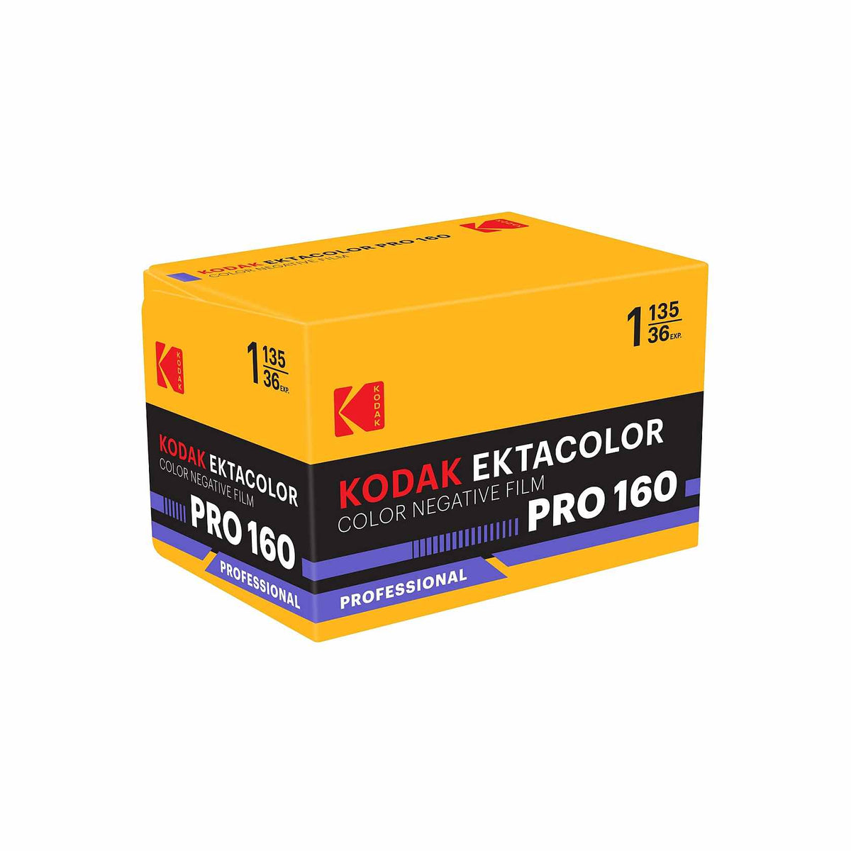 Kodak EKTACOLOR PRO 160 Color Negative Film (35mm, 36 Exposures)