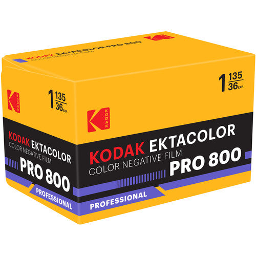 KODAK EKTACOLOR PRO 800 Color Negative Film - Victory Camera