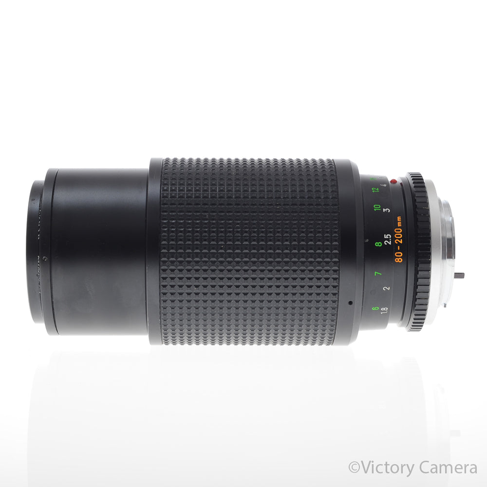 Minolta Rokkor-X 80-200mm f4.5 MC Zoom Telephoto Lens for Minolta [EXC+] - Victory Camera