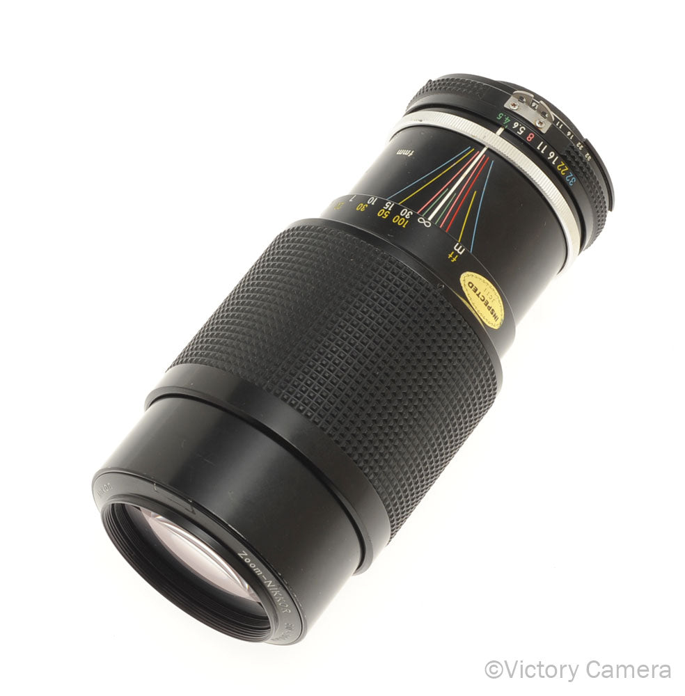 Nikon Zoom-Nikkor 80-200mm f4.5 AI Telephoto Zoom Lens [EXC] - Victory Camera