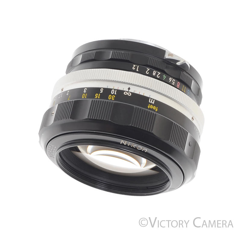 Nikon Nikkor-S 55mm F1.2 FAST non-AI Manual Focus Lens -Read-
