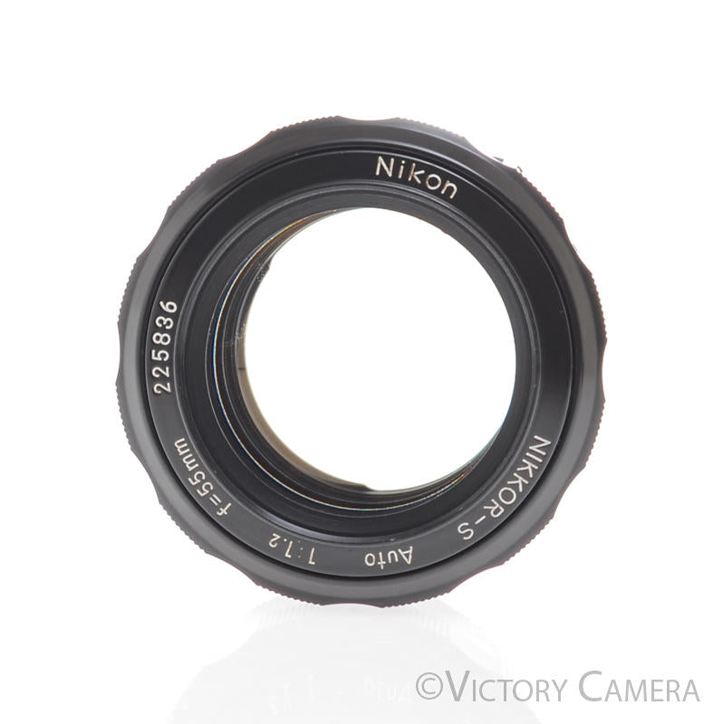 Nikon Nikkor-S 55mm F1.2 FAST non-AI Manual Focus Lens -Read- - Victory Camera