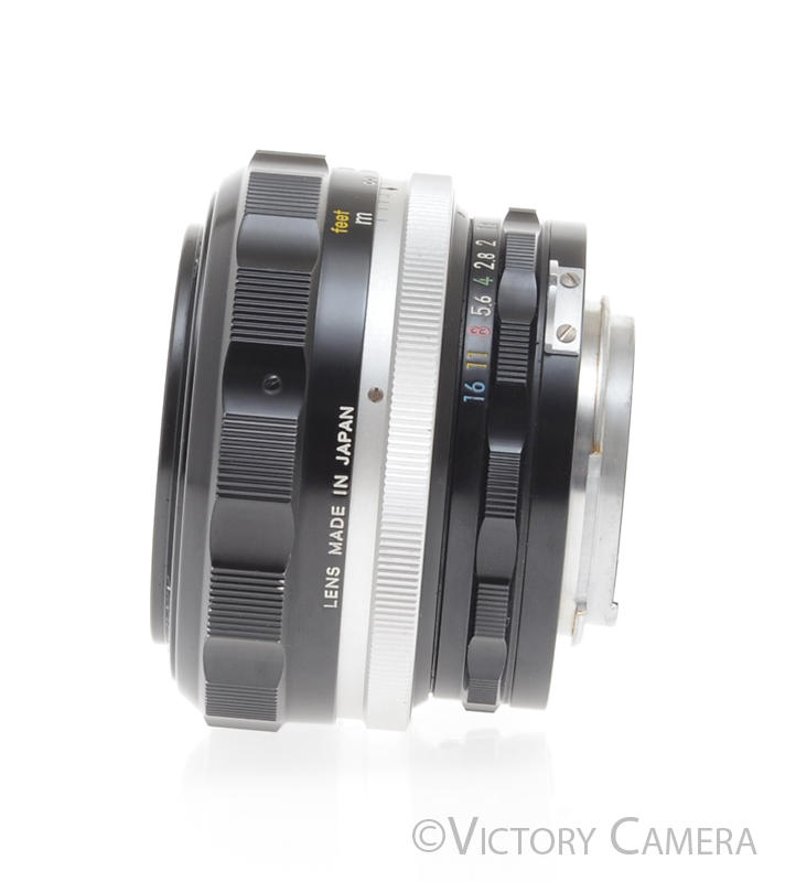 Nikon Nikkor-S 55mm F1.2 FAST non-AI Manual Focus Lens -Read- - Victory Camera
