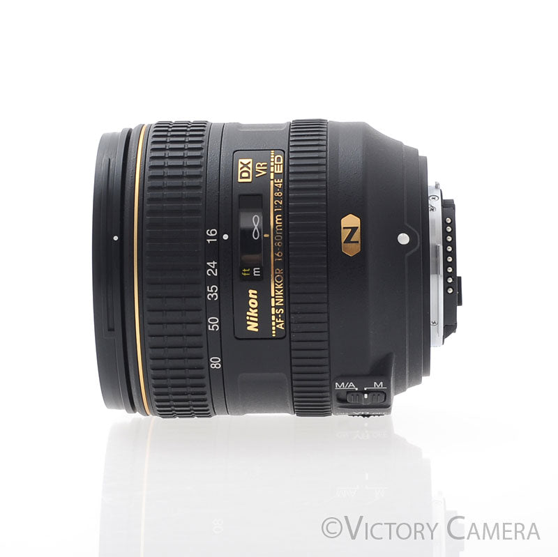 Nikon AF-S DX NIKKOR 16-80mm f2.8-4E ED VR Lens [EXC+] - Victory Camera